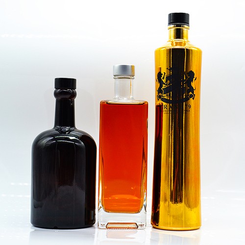 Wholesale Custom Glass Wine Bottle for Gin Rum Brandy Spirit Whisky Vodka from Factory Supplier in China  